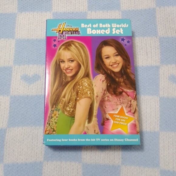 2 For $10 🦢  Hannah Montana Best of Both Worlds Book Boxed Set - Picture 2 of 4